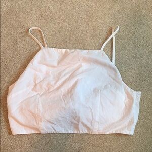 Superdown Light Cream Camisole Top